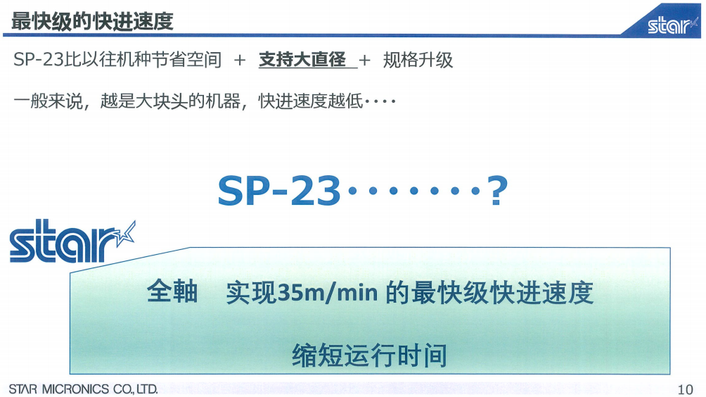 SP-23新機(jī)